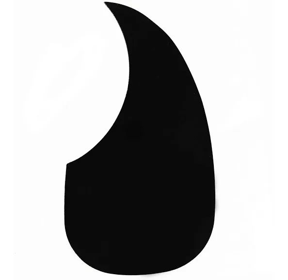 ESCUDO PARA VIOLÃO PROTETOR  DE PALHETA ES-01 PRETO SMART