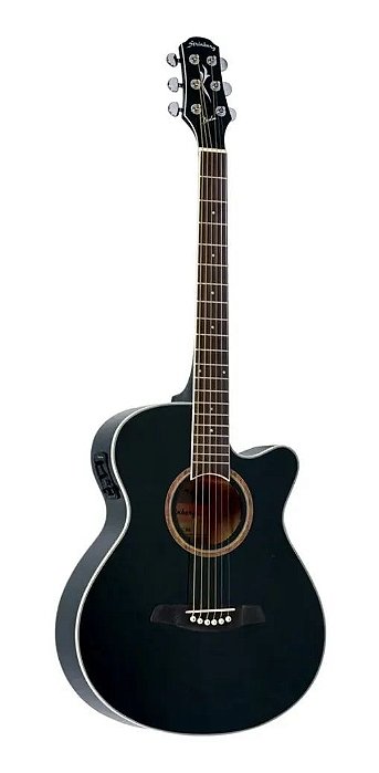 VIOLAO ELETRICO STRINBERG AÇO BERLIN BE30C PRETO