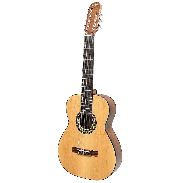 VIOLAO ESTUDANTE 7 CORDAS ACUSTICO IMBUIA CORDA NYLON RX207