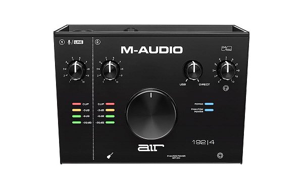 INTERFACE M-AUDIO AIR 192/4 USB 24BITS 192KHZ PORTA USB