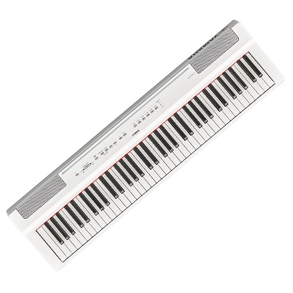 PIANO DIGITAL YAMAHA P121WH BRANCO
