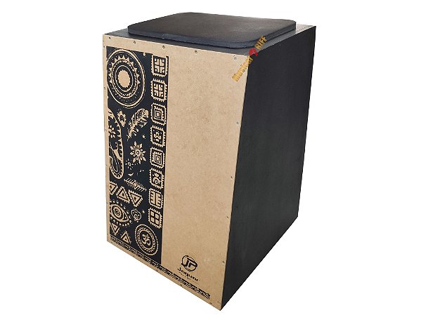 CAJON ACUSTICO JAGUAR K2 PB 021 ESTAMPA FLORES
