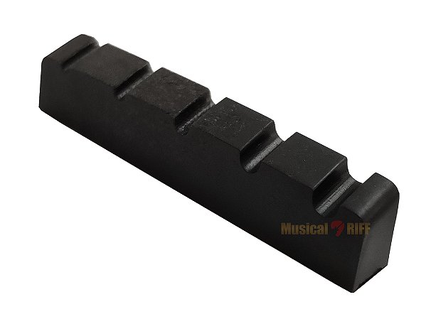 PESTANA PLASTICO PRETO PARA BAIXO 5 CORDAS