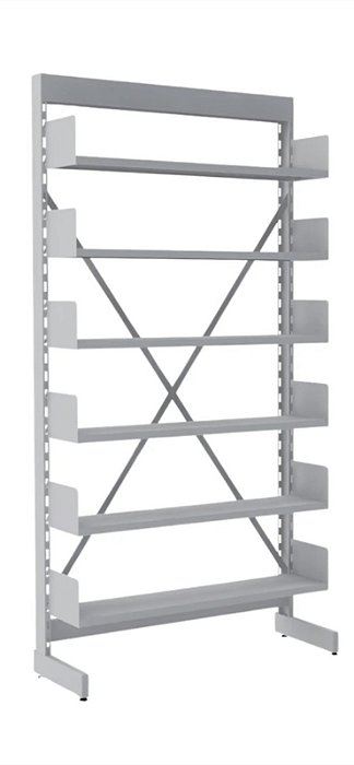 Estante Biblioteca Simples 2300 06 Prateleiras