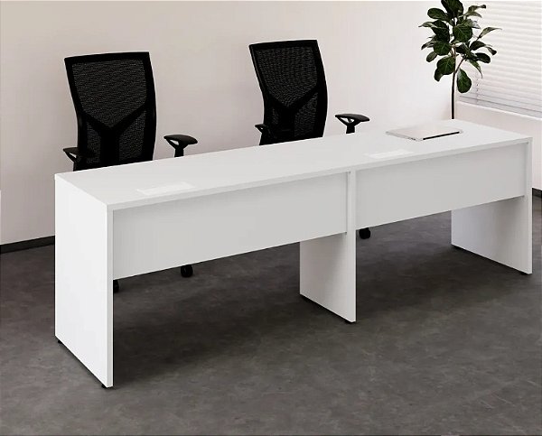 Mesa Plataforma Simples Lado a Lado - Linha Smart