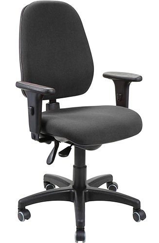 Cadeira Addit Ergonômica Giratória Para Escritório Back System Nr17 -  Stilos Móveis