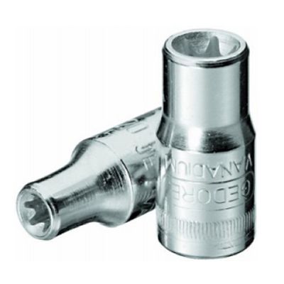 SOQUETE PERFIL TORX - TX 20 - (POL) - GEDORE (RTX12-E08)