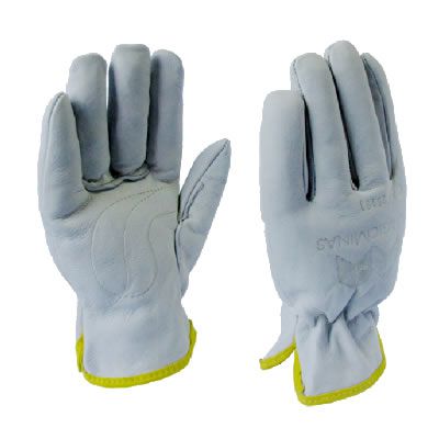 Luva de Segurança em Vaqueta com Reforço Palmar Punho 20 Cm