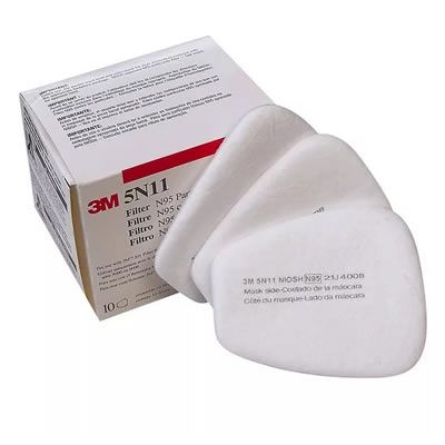 Filtro Mecânico 5N11 para Respirador Série 6000 3M