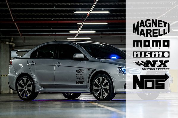 Adesivo Carro Tunning DTF UV Alta Resistência