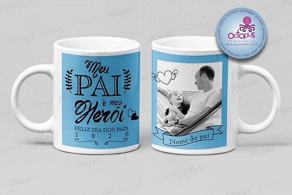 Caneca em cerâmica importada, alta qualidade. Inserimos a arte e foto que imaginar!
