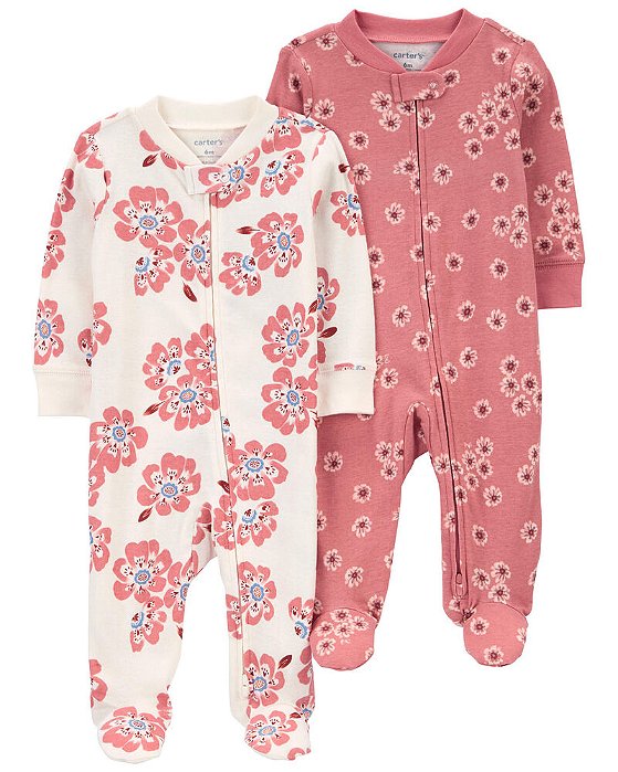 Kit de 2 macacões floral / nova coleção