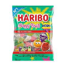 Bala Gelatina Happy Fruits 90g - Haribo