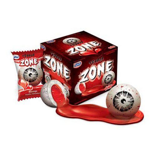 Caixa Chiclete Terror Zone Olhos c/ 20 caixas de 40un- Sukest