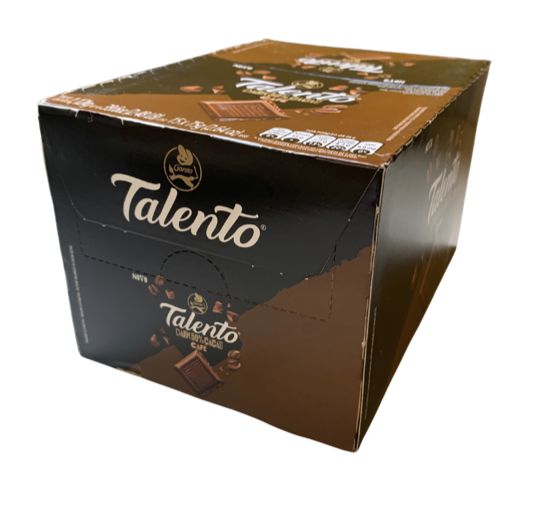 Talento Dark 50% Cacau Cafe 15 unidades de 75g Garoto