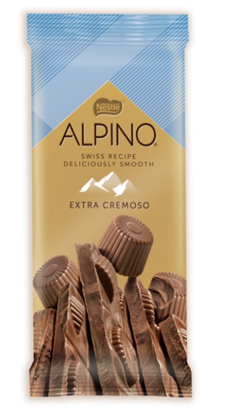 Tablete Chocolate Alpino Extra Cremoso  85g - Nestlé