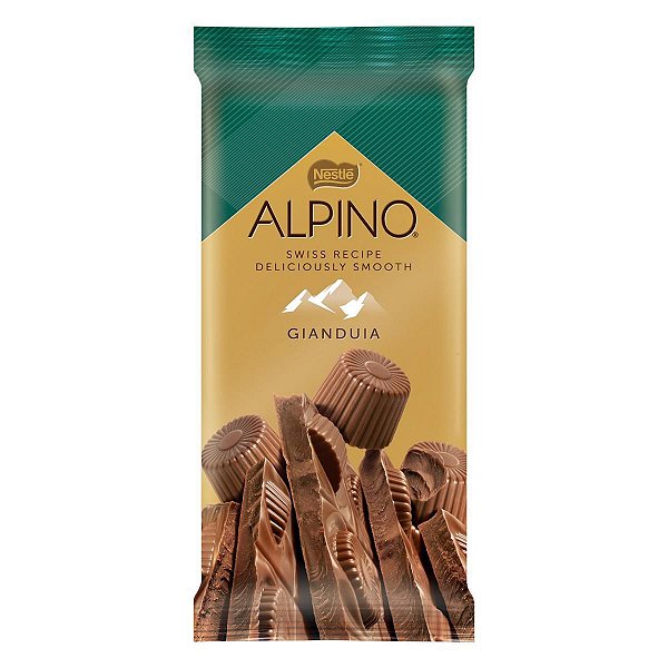Tablete Chocolate Alpino Gianduia 85g - Nestle