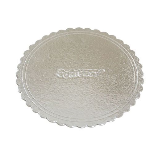 Cake board Premium Numero 20 Prata - Curifest