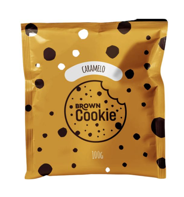Cookie Caramelo 100g - Brown Cookie