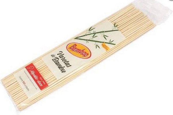 Varetas de bambu para Algodão Doce com 100 unidades Arco Ingá