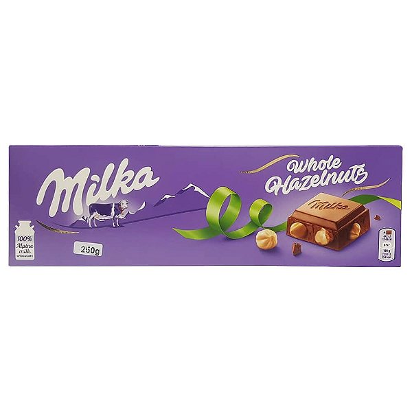 Chocolate Milka Whole Hazelnuts 250g