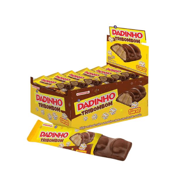 Chocolate Tribombom 20 unidade de 30g - Dadinho