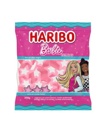 Marshmallow Barbie Morango 200g - Haribo