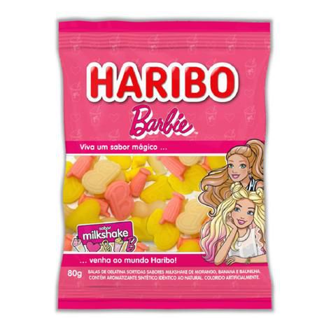 Bala Gelatina Barbie Milkshake 80g - Haribo