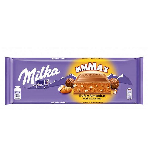 Chocolate Almond Truffle 300g - Milka