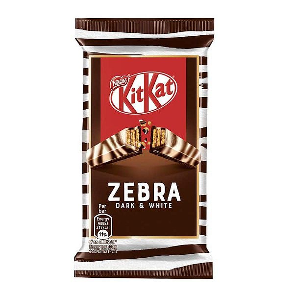 Kit Kat Zebra Dark&Branco 41,5g
