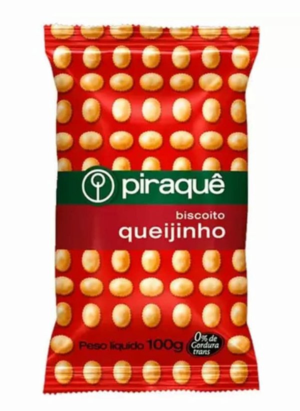 Biscoito Salgadinho Queijinho - 100 g - Piraquê