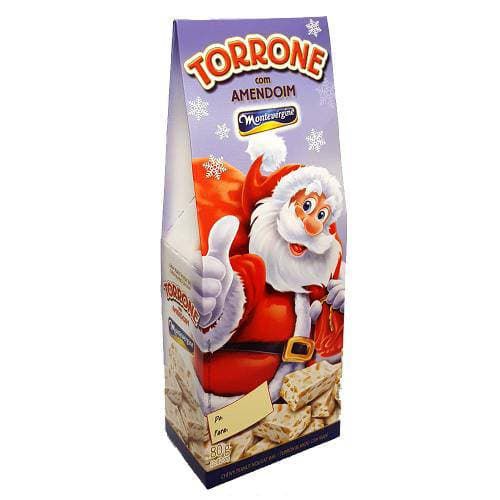 Mini Torrone de Amendoim Natal 80g Montevérgine