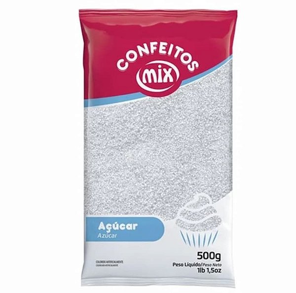 Açúcar Cristal Incolor Mix 500g