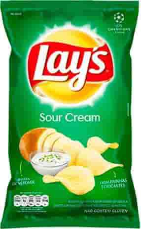 Batata Lays Sour Cream Elma Chips 70g