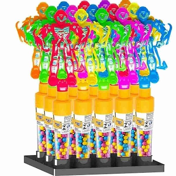 Robo Pop com  Confeitos de Açúcar Brinkpop com 15 unidades