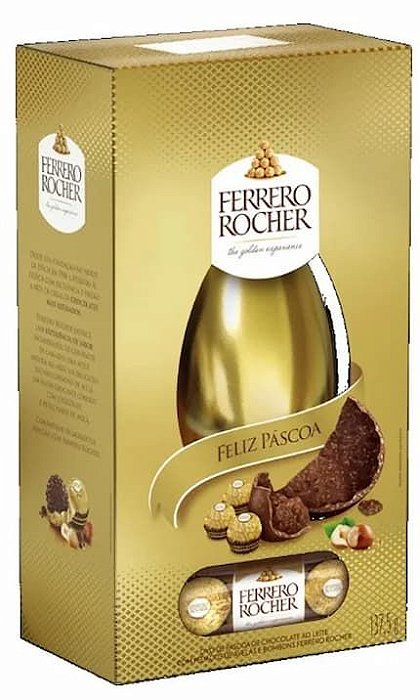 Ovo de Páscoa Ferrero Rocher Caixa 137,5g