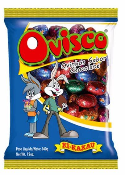 Ovinhos de Chocolate Ovisco Ki-Kakau 340g