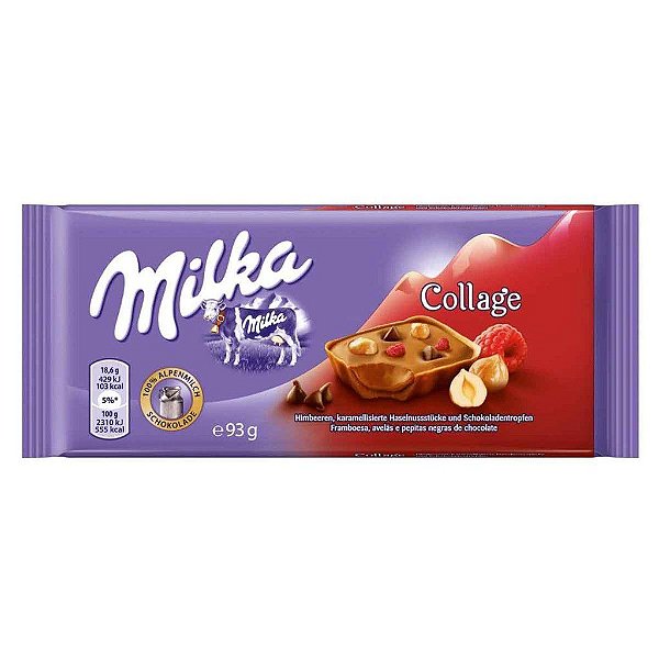 Chocolate Callage Raspberry 93g - Milka