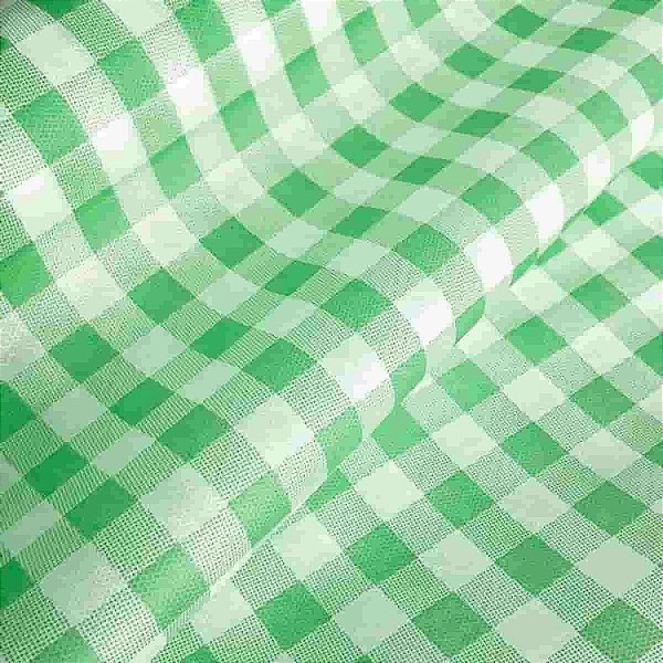 TNT Estampado Mewi Xadrez Verde com Branco - 3 m x 1,40 m de largura 40g –  1017