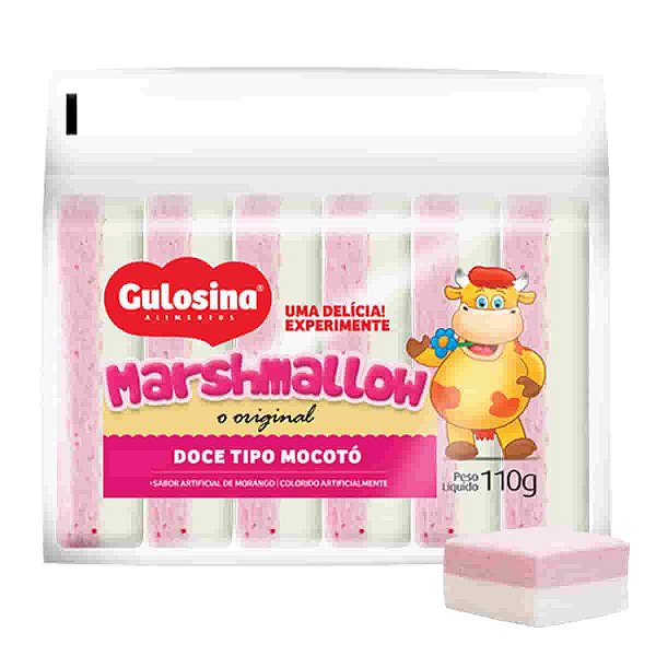 Doce Marshmallow Tipo Mocotó Gulosina 110g