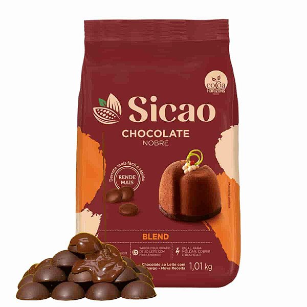 Chocolate Nobre Sicao Gotas Blend 1,01kg