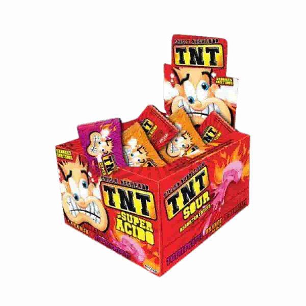 Chiclete Tnt  Ácido Sortido Riclan 180g