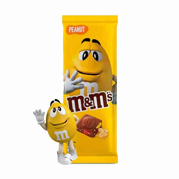 Chocolate M&M Importado  Ao Leite Peanut 165g