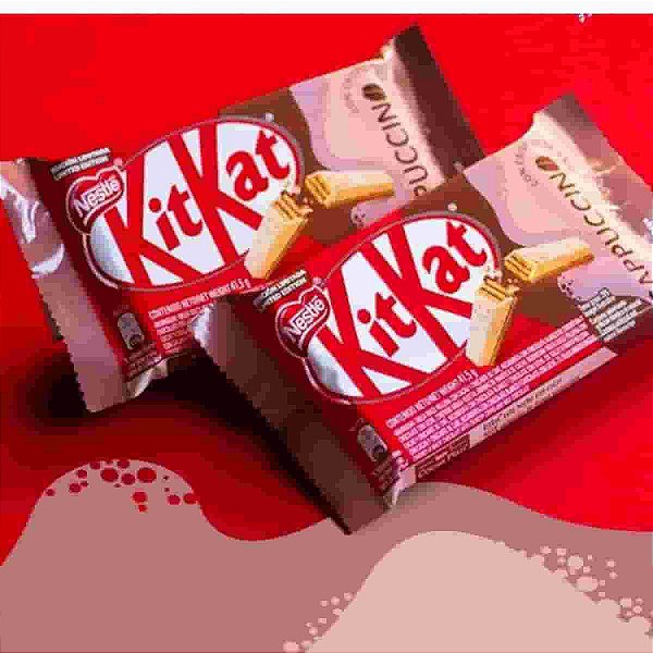 Chocolate Kit Kat Cappuccino com 24 unidade Nestlê Compre na Mercado