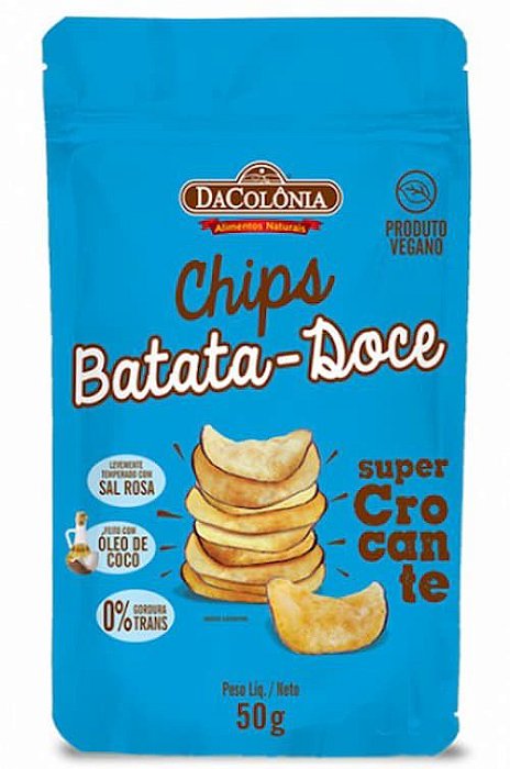 Chips de Batata-Doce DaColônia 50g