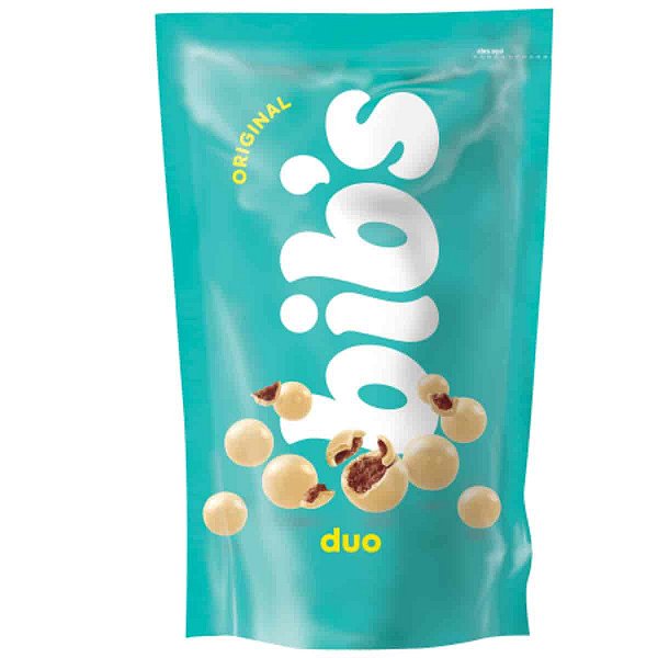 Chocolate Bibs Duo Pouch 120g