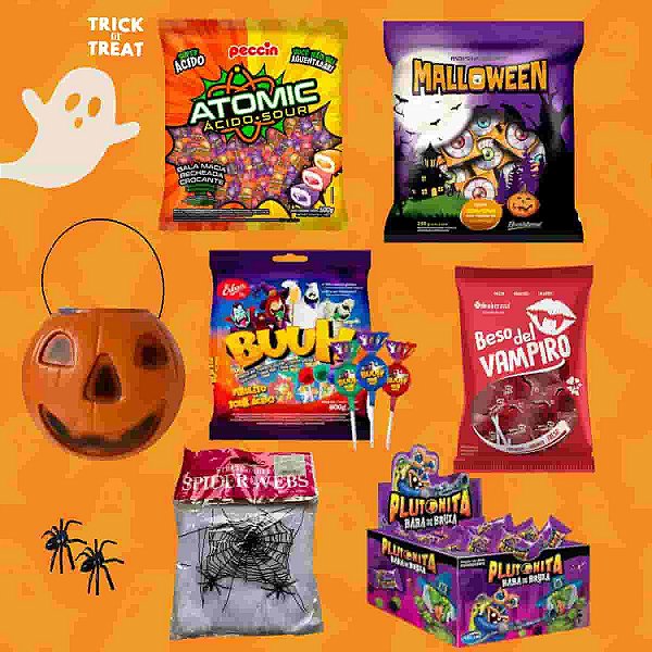 Kit Doces Halloween Trick or Treat