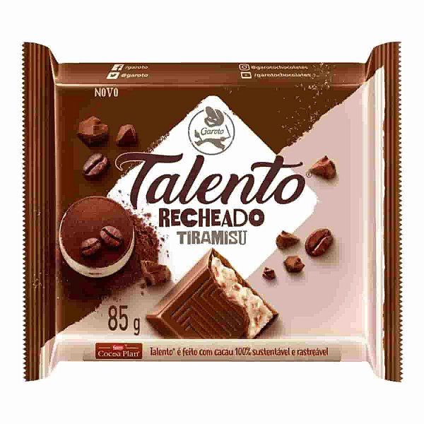 Chocolate Talento Tiramisu 85g Garoto