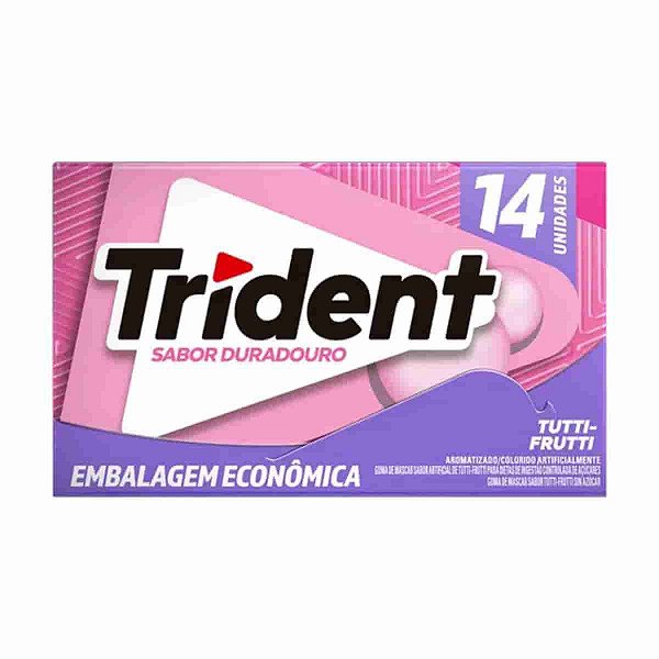 Trident Tutti-Frutti 14 unidades de 25,2g