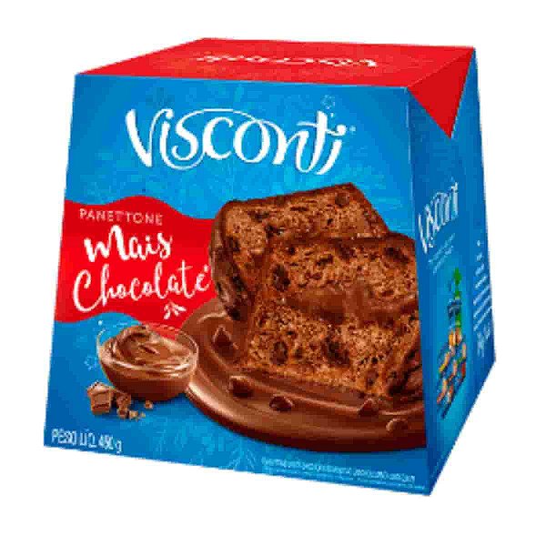 Panettone Mais Chocolate Visconti 450g